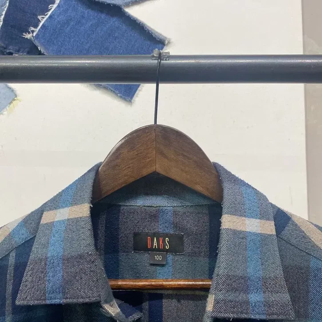 (100) 닥스 캐주얼 클래식 체크 셔츠 남방 상품이미지2