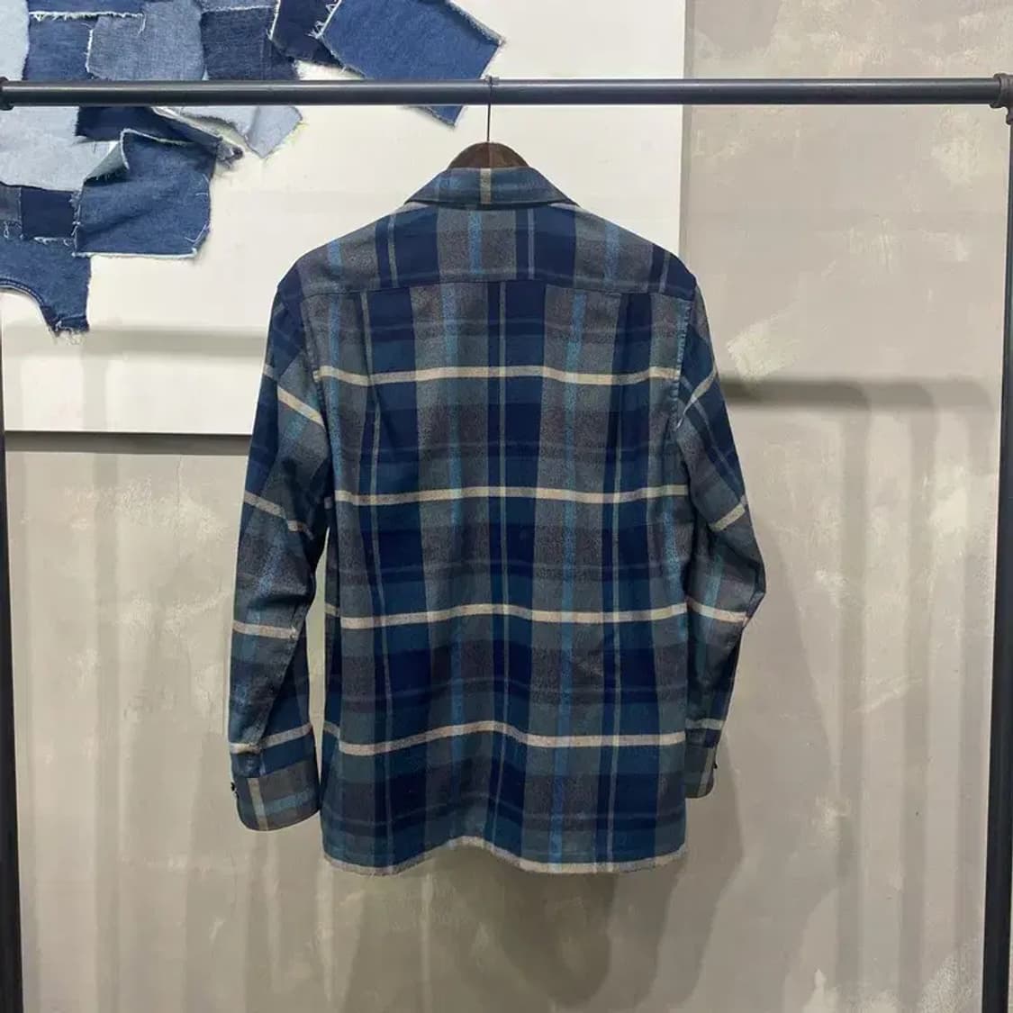 (100) 닥스 캐주얼 클래식 체크 셔츠 남방 상품이미지4