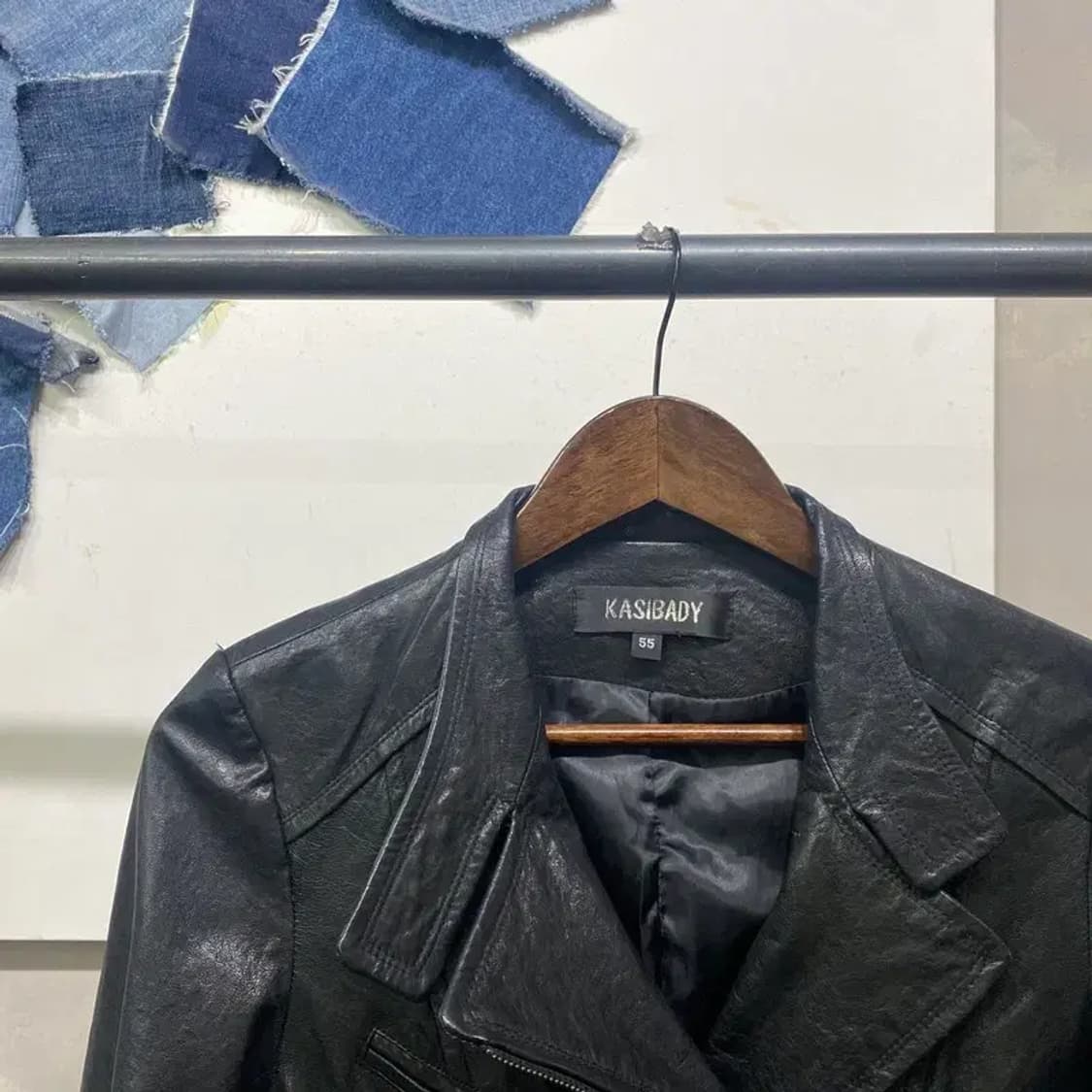 (55) 카시바디 여성 빈티지 양가죽 라이더자켓 상품이미지3