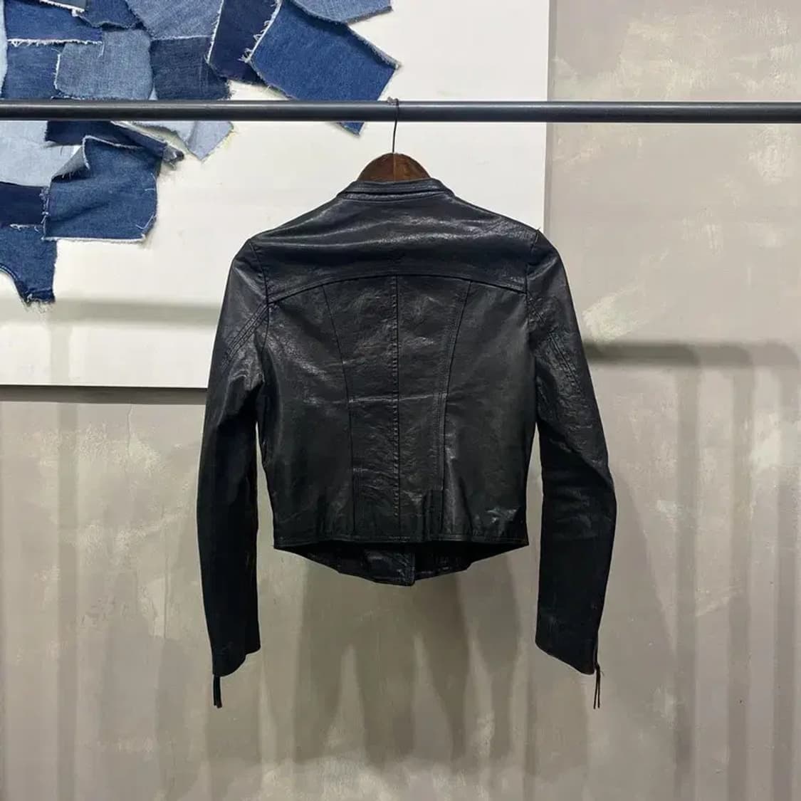 (55) 카시바디 여성 빈티지 양가죽 라이더자켓 상품이미지4