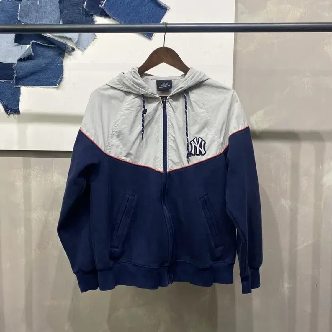 (95) MLB 뉴욕양키스 스트릿 바람막이 자켓 상품이미지1