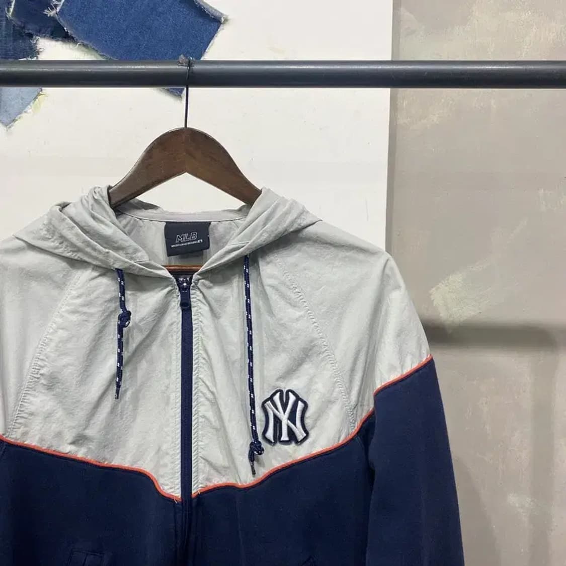 (95) MLB 뉴욕양키스 스트릿 바람막이 자켓 상품이미지3