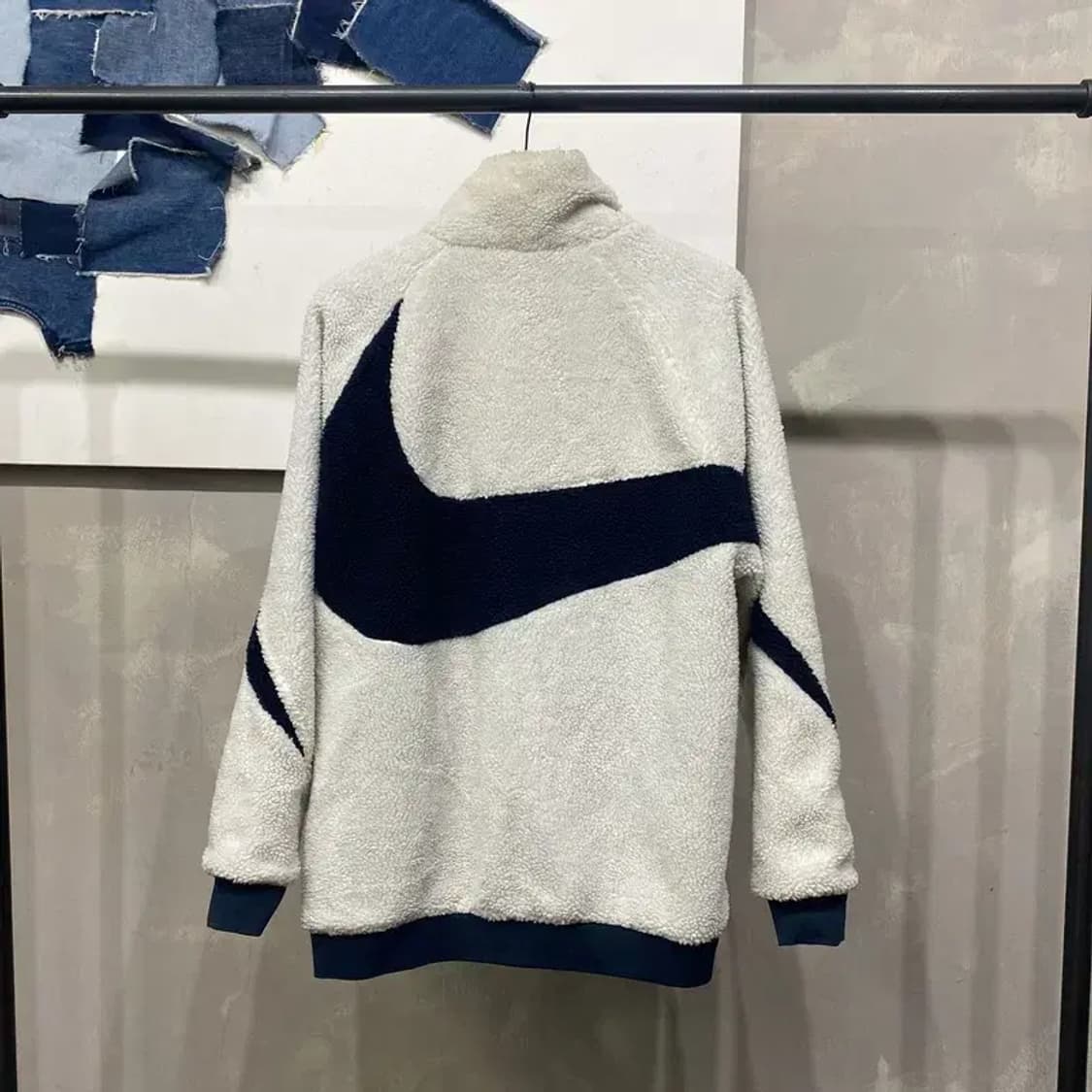 (105) 나이키 스트릿 양면 리버시블 바람막이 후리스 자켓 상품이미지4