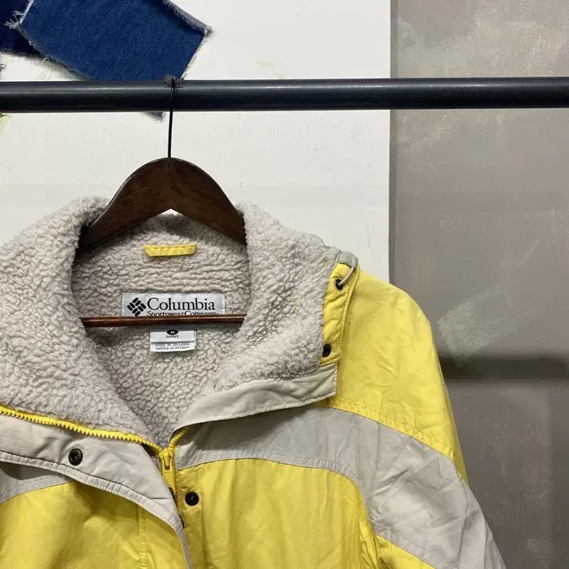 (100) 콜롬비아 여성 등산 아웃도어 양털 기모 바람막이 자켓 상품이미지3