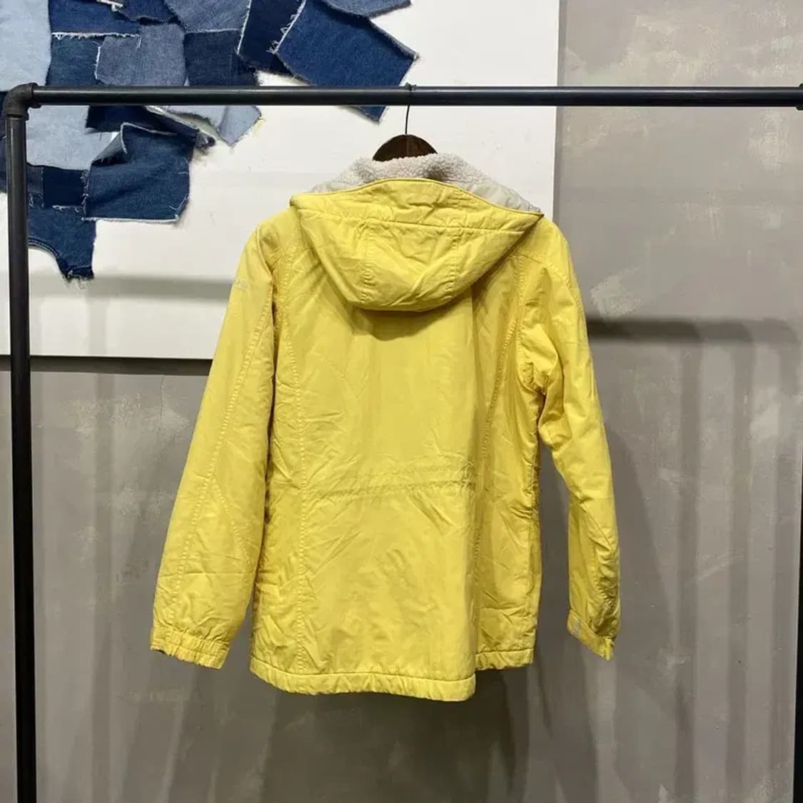 (100) 콜롬비아 여성 등산 아웃도어 양털 기모 바람막이 자켓 상품이미지4