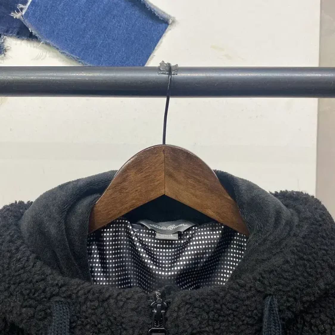 (100) 에디바우어 캐주얼 뽀글이 후리스 자켓 상품이미지3