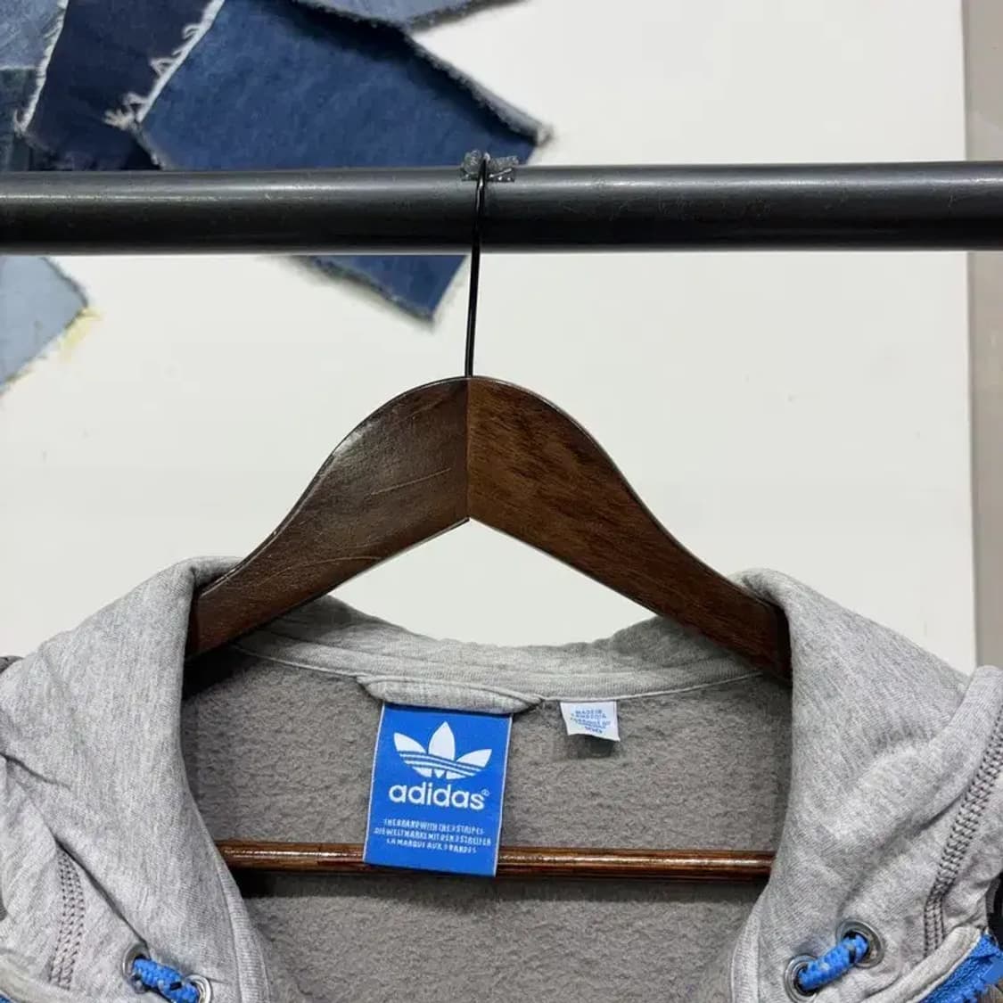 (100) 아디다스 스트릿 프린팅 기모 후드집업 자켓 상품이미지2