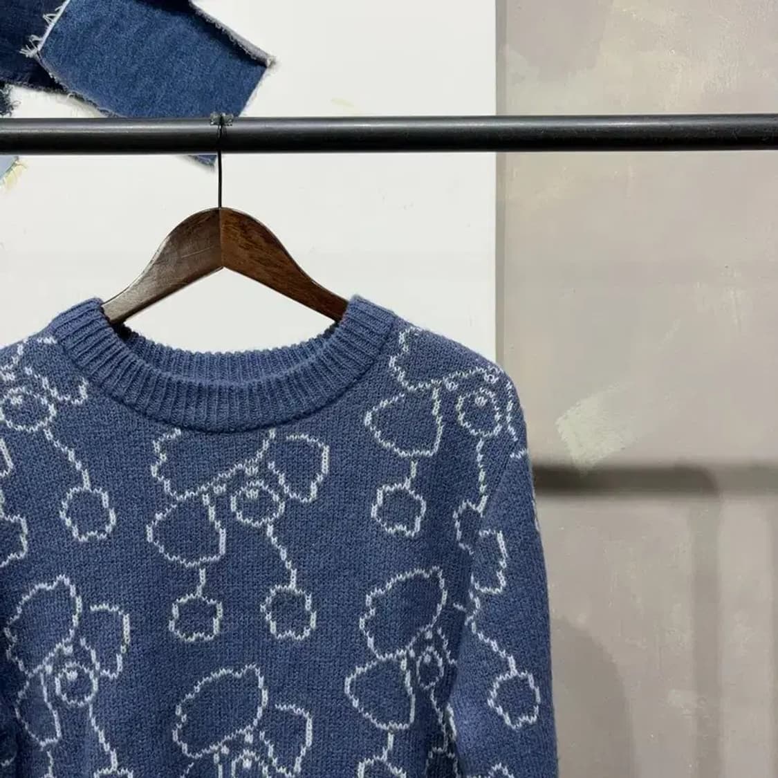 (85) 에잇세컨즈 여성 캐주얼 패턴 니트 상품이미지3