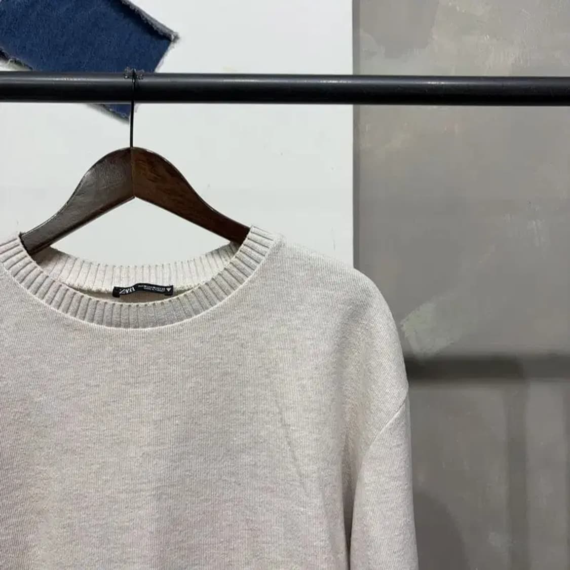 (95) 자라 ZARA 여성 캐주얼 라운드 니트 상품이미지3