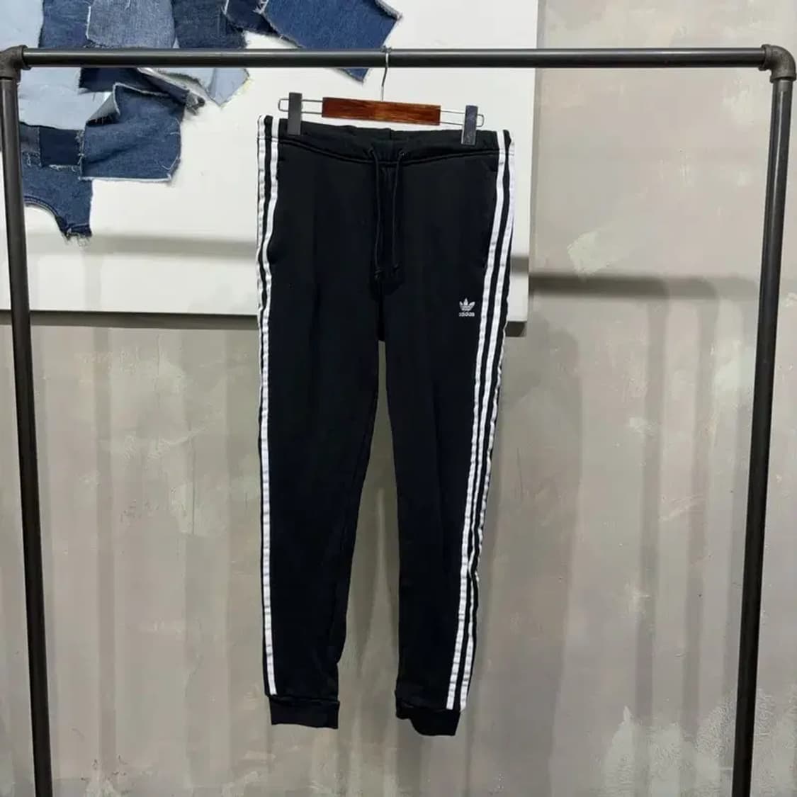 (28~30인치) 아디다스 스트릿 밴딩 조거팬츠 운동바지 상품이미지1