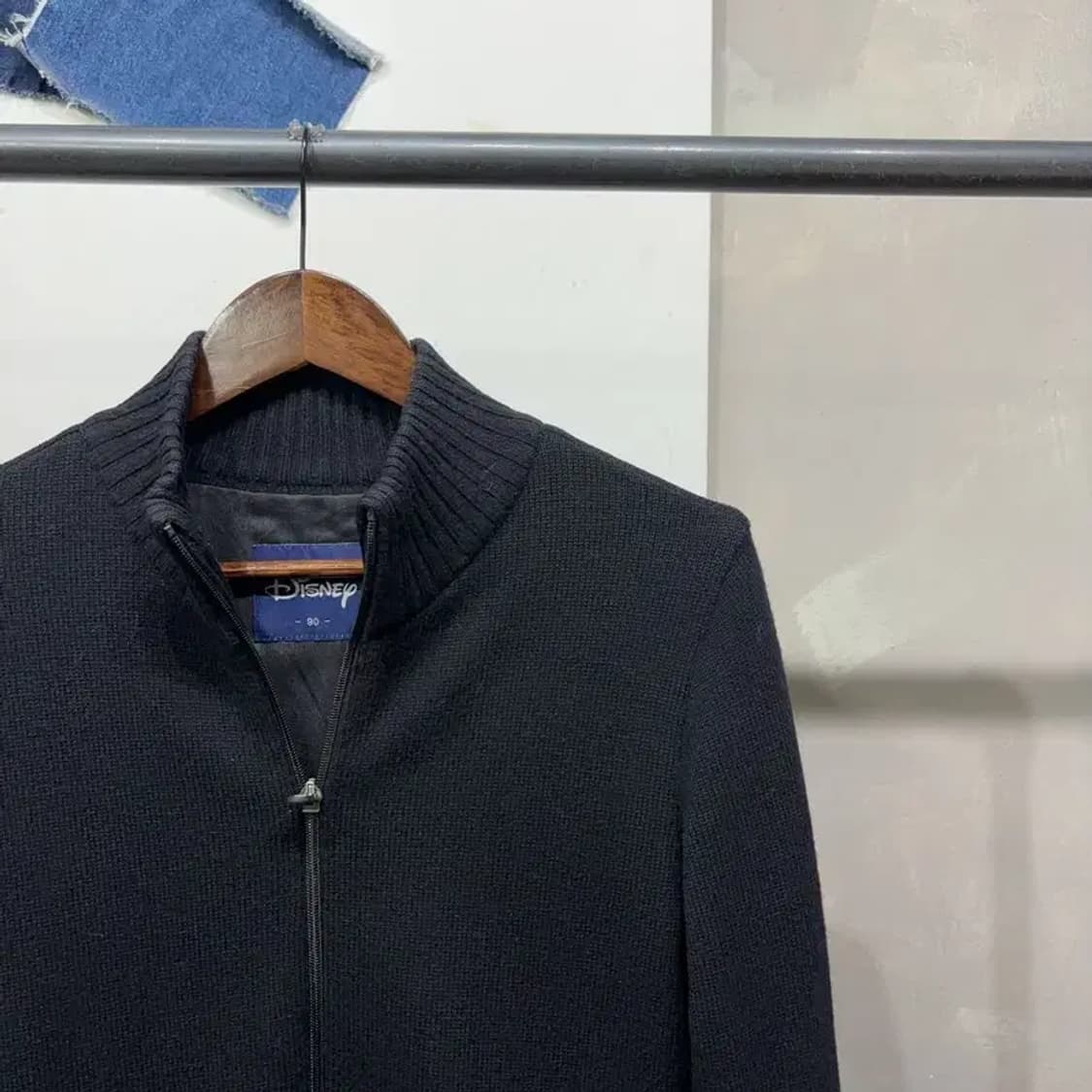 (90) 디즈니 여성 골프 스포츠 방풍 롱 니트 자켓 상품이미지3