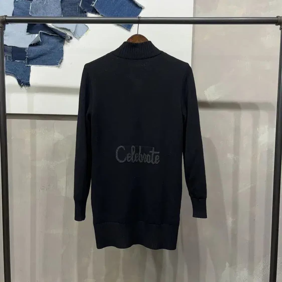 (90) 디즈니 여성 골프 스포츠 방풍 롱 니트 자켓 상품이미지4