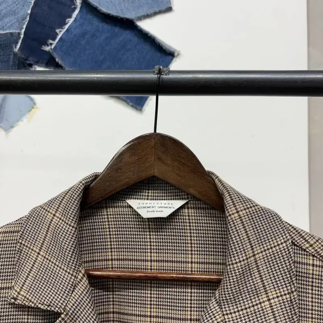 (105) 라퍼지스토어 캐주얼 투포켓 체크 셔츠 자켓 상품이미지2