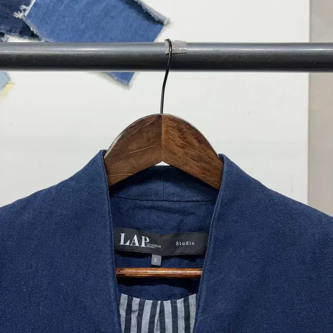 (90) 랩 LAP 여성 캐주얼 원버튼 블레이저 자켓 상품이미지2