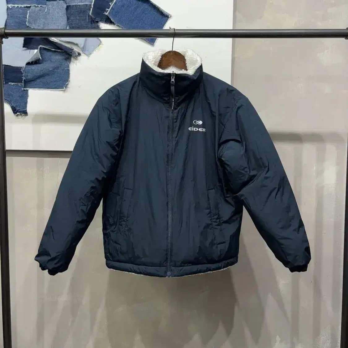 (90) 아이더 등산 덕다운 양면 리버시블 후리스 패딩 상품이미지5