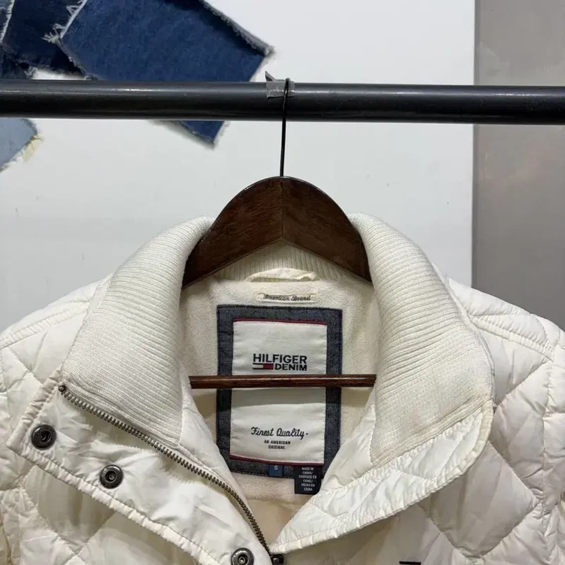 (90) 타미힐피거 여성 캐주얼 퀼팅 경량 패딩 자켓 상품이미지2