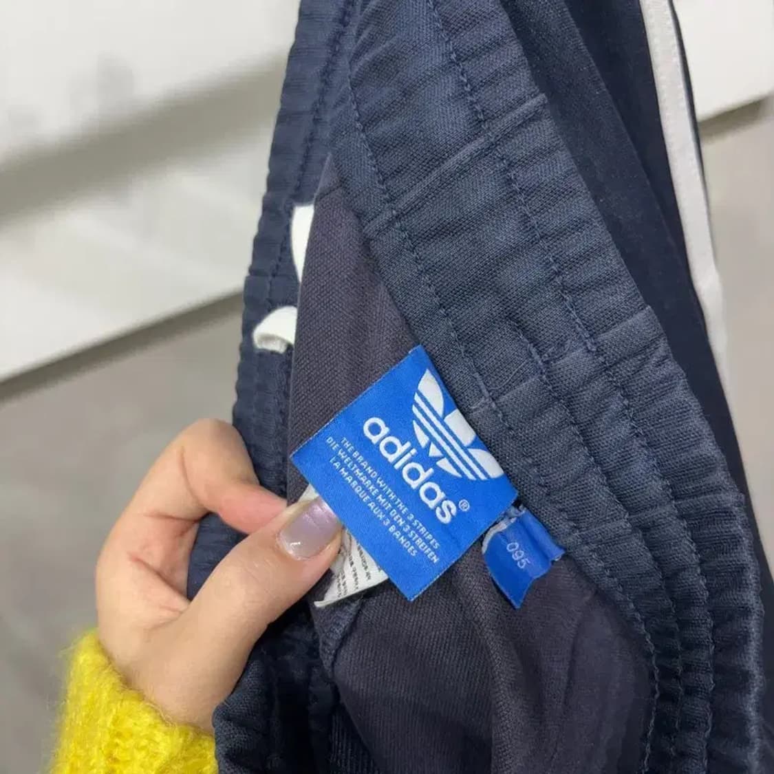 (28~30인치) 아디다스 유로파 네이비 트레이닝팬츠 바지 상품이미지5