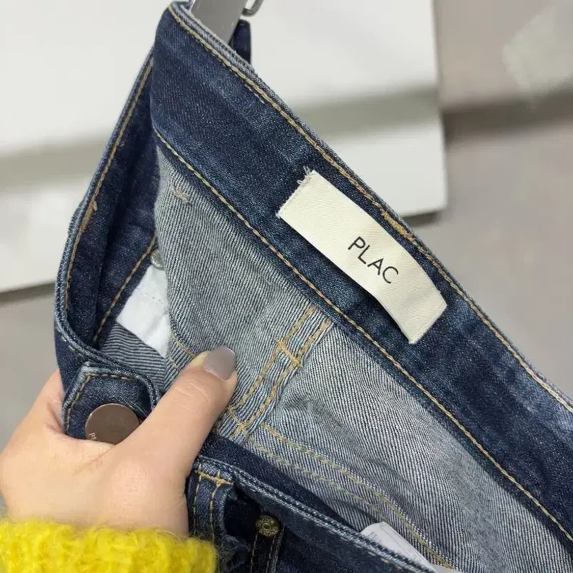 (29인치) 플랙진 캐주얼 스판 진청바지 데님팬츠 상품이미지5