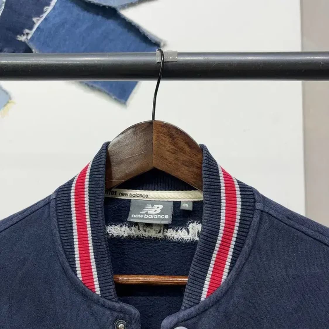 (85) 뉴발란스 여성 캐주얼 기모 야구잠바 바시티자켓 상품이미지2