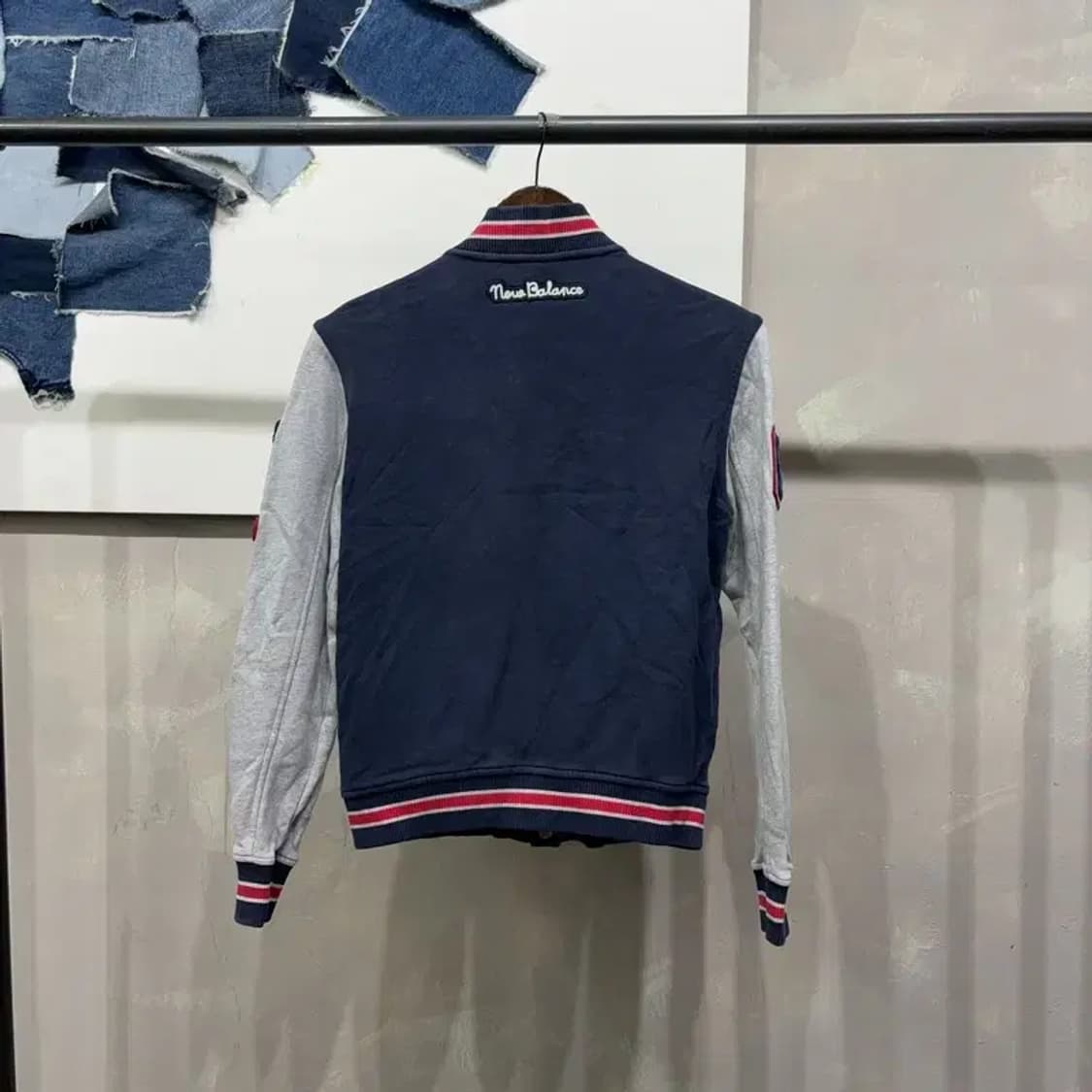 (85) 뉴발란스 여성 캐주얼 기모 야구잠바 바시티자켓 상품이미지4
