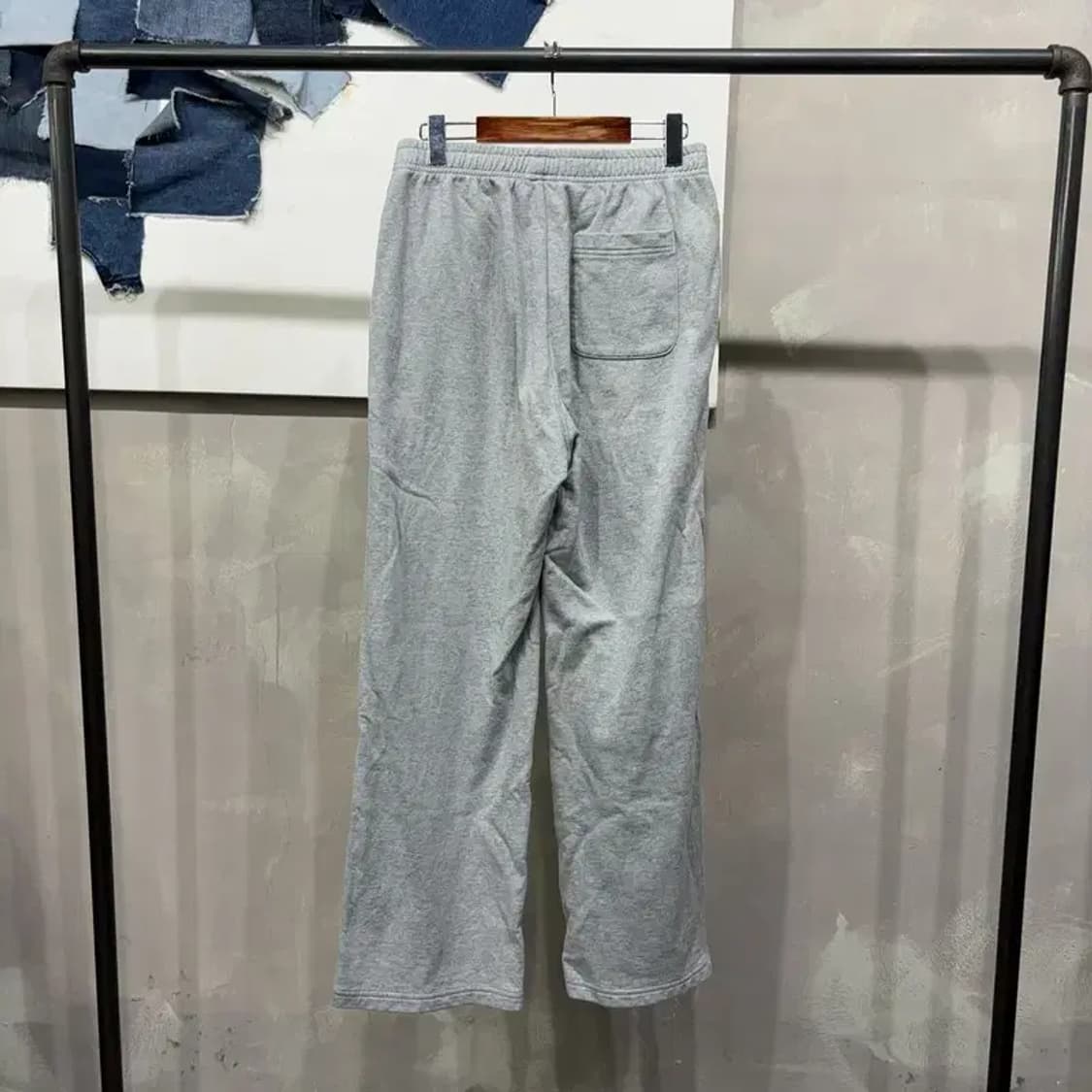 (28~30인치) 무신사스탠다드 캐주얼 핀턱 밴딩 트레이닝팬츠 바지 상품이미지3