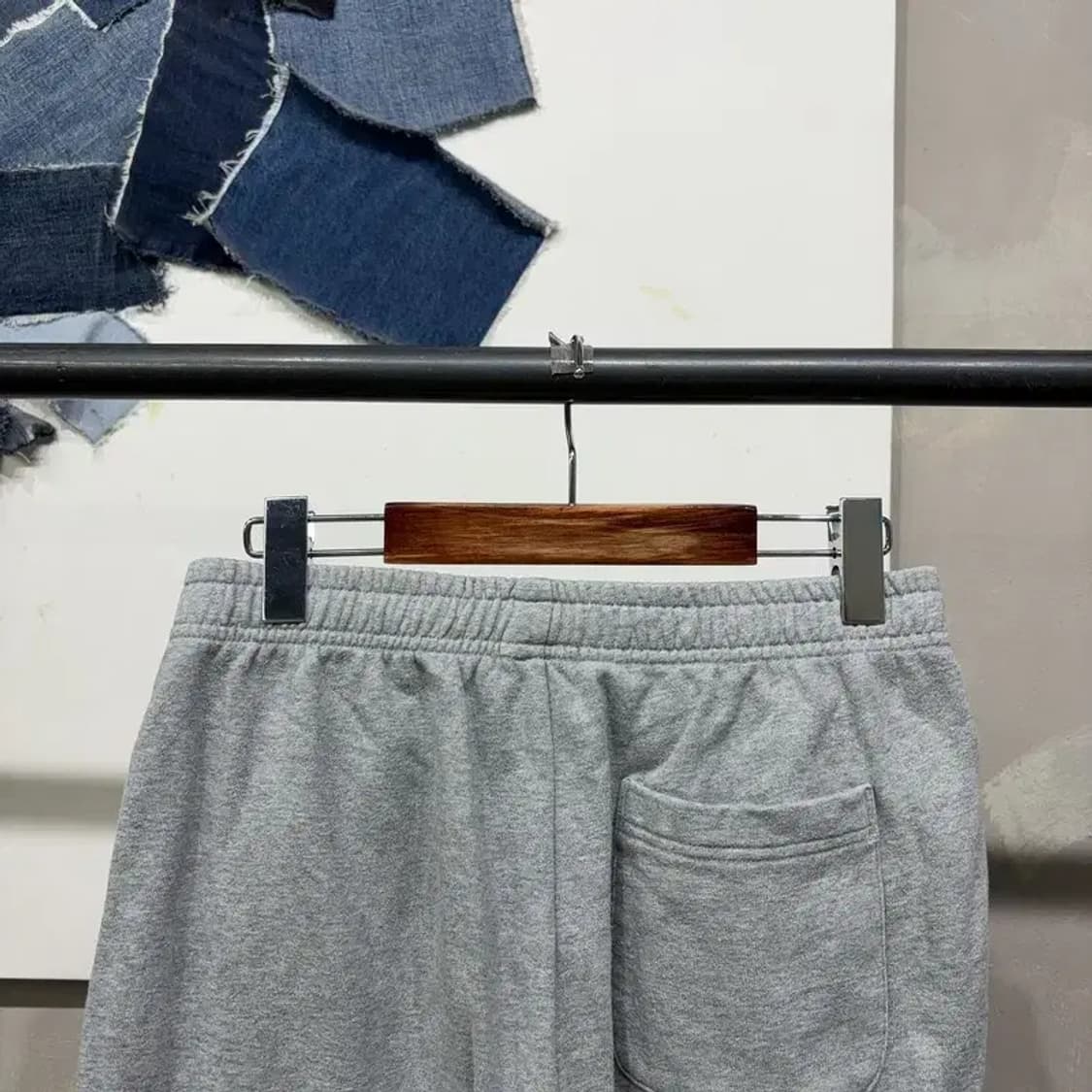 (28~30인치) 무신사스탠다드 캐주얼 핀턱 밴딩 트레이닝팬츠 바지 상품이미지4