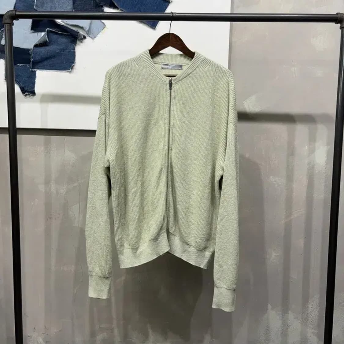 (110) 에잇세컨즈 캐주얼 투웨이 니트 집업 자켓 상품이미지1