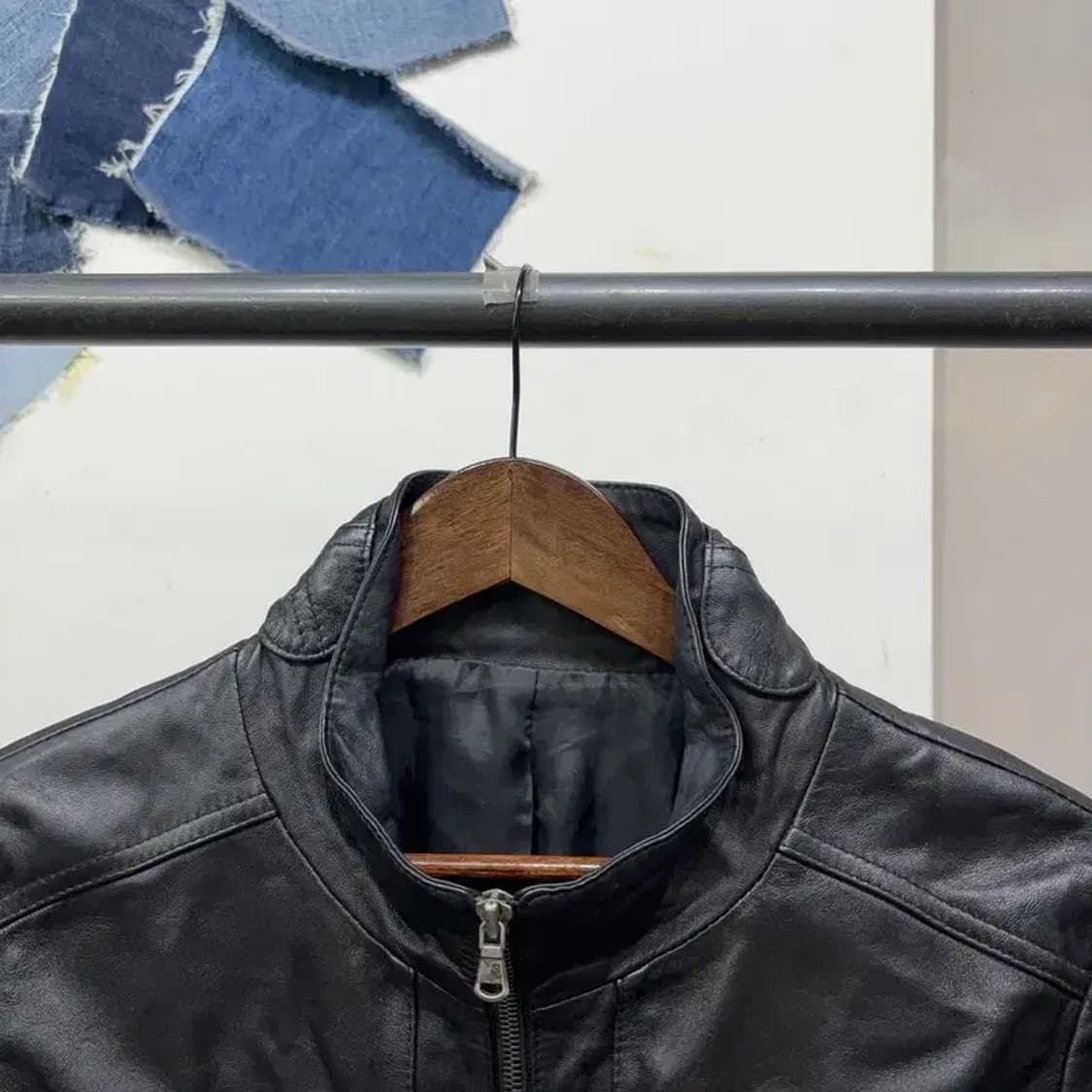 (77) 빈티지 여성 양가죽 라이더자켓 상품이미지2
