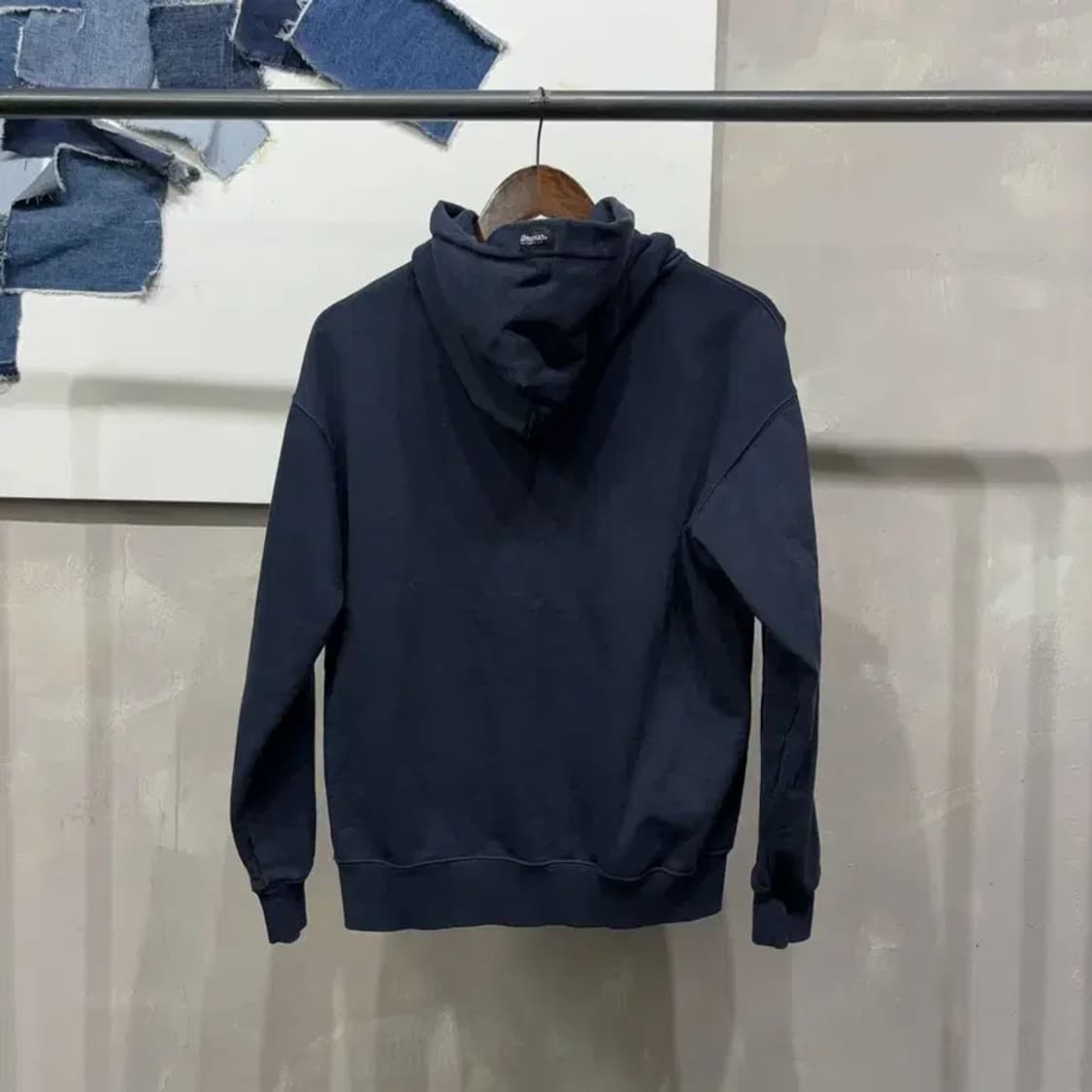 (95) 커버낫 여성 캐주얼 스트릿 네이비 후드티 상품이미지4