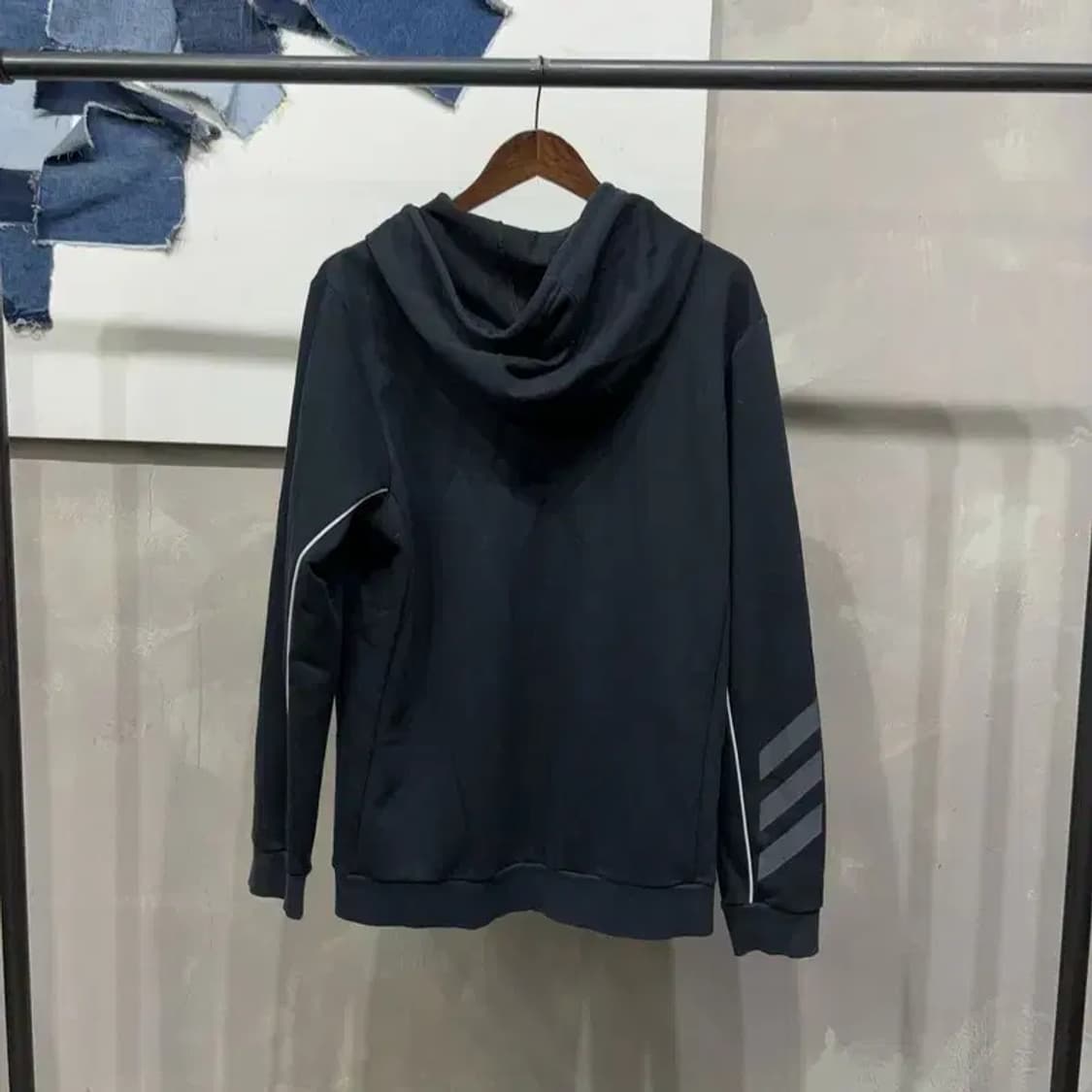 (115) 아디다스 스트릿 빅사이즈 후드집업 자켓 상품이미지4