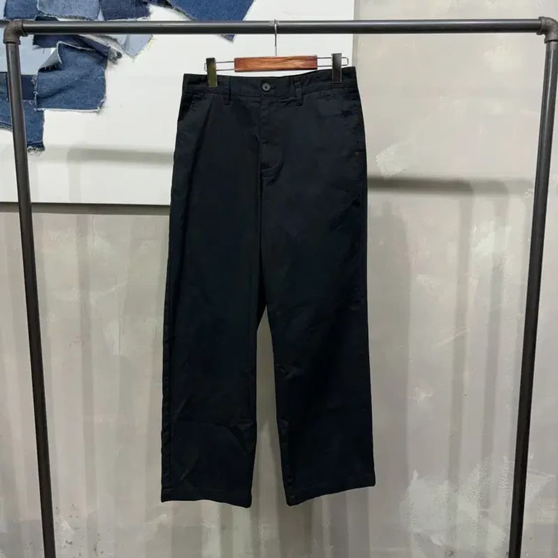 (28인치) 무신사스탠다드 여성 와이드핏 면바지 팬츠 상품이미지1