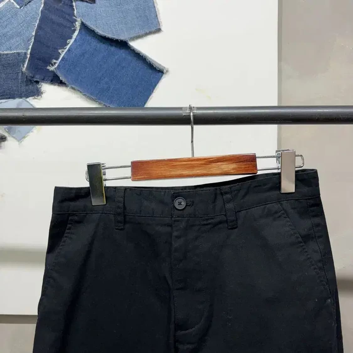 (28인치) 무신사스탠다드 여성 와이드핏 면바지 팬츠 상품이미지2