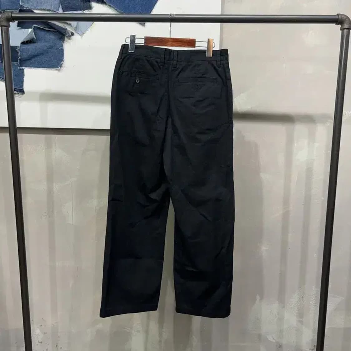 (28인치) 무신사스탠다드 여성 와이드핏 면바지 팬츠 상품이미지3