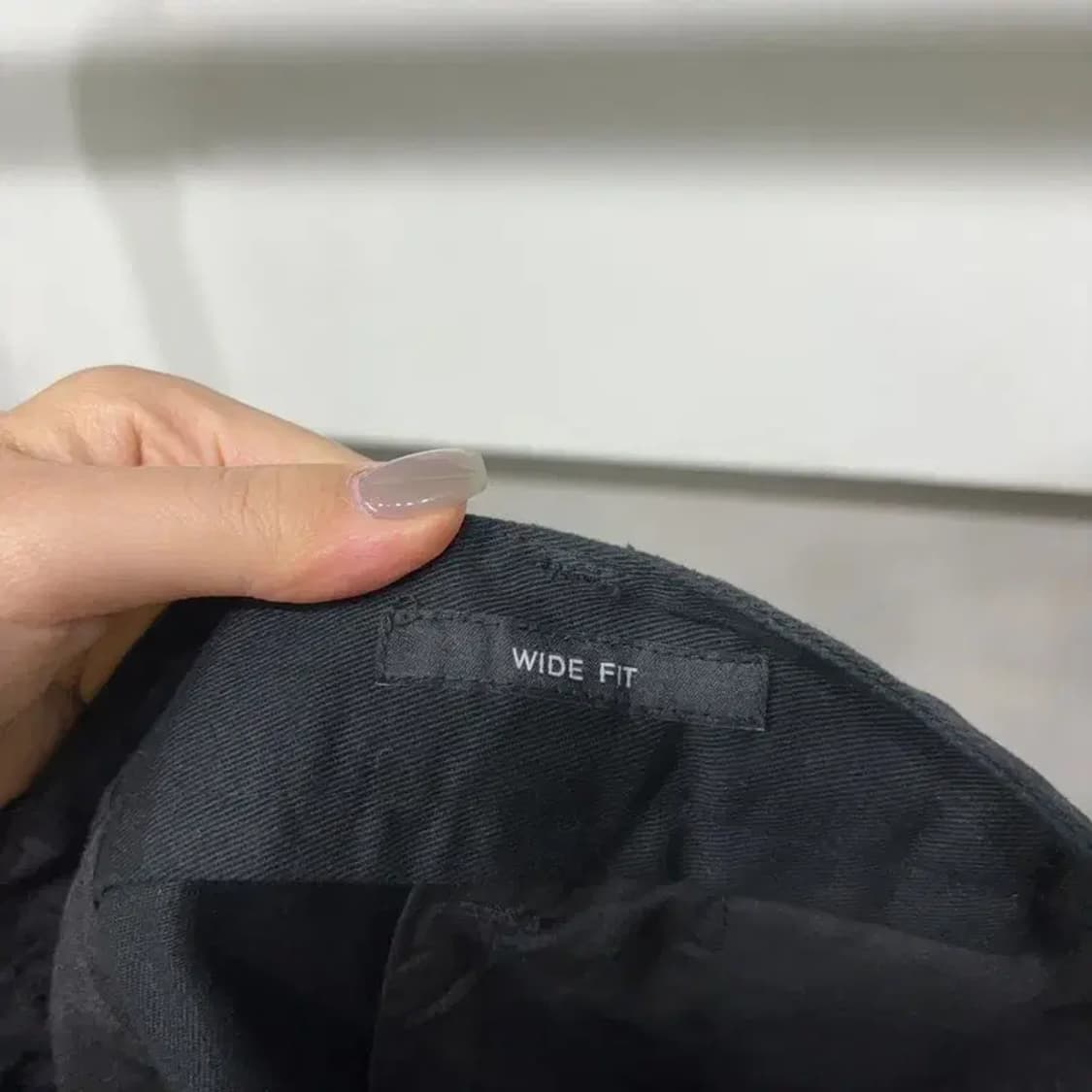 (28인치) 무신사스탠다드 여성 와이드핏 면바지 팬츠 상품이미지5