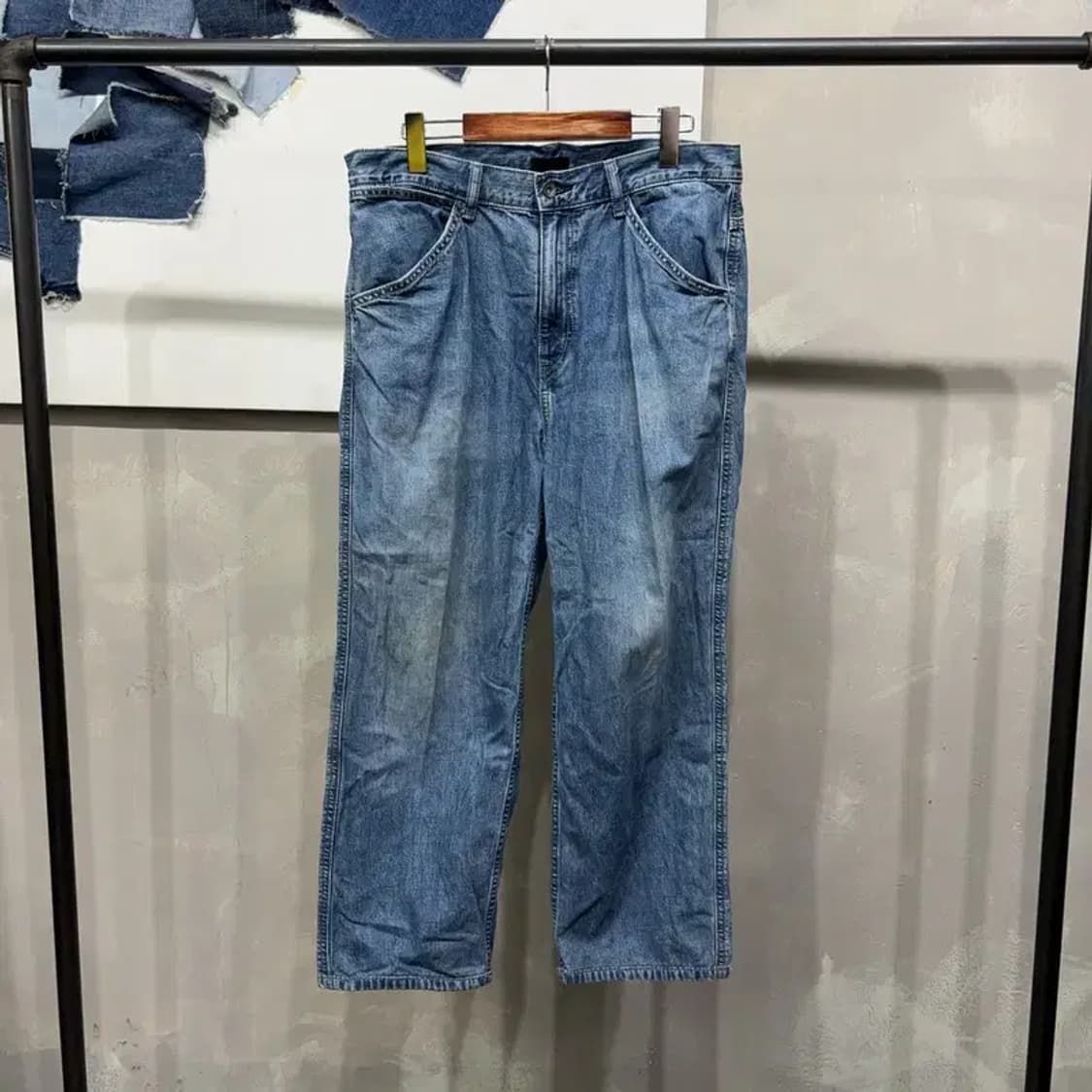 (32인치) 유니클로 빈티지 데님팬츠 청바지 상품이미지1