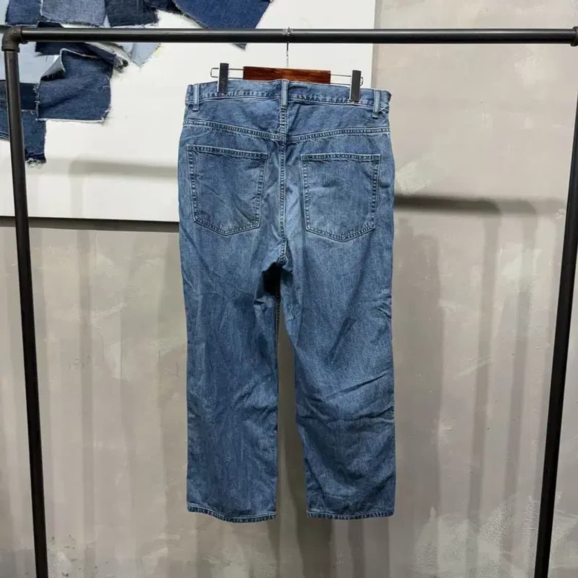 (32인치) 유니클로 빈티지 데님팬츠 청바지 상품이미지3