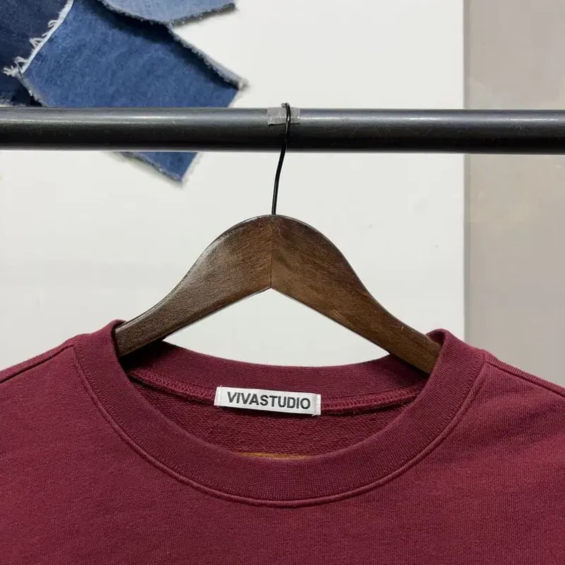 (100) 비바스튜디오 캐주얼 스트릿 프린팅 맨투맨 긴팔티 상품이미지2