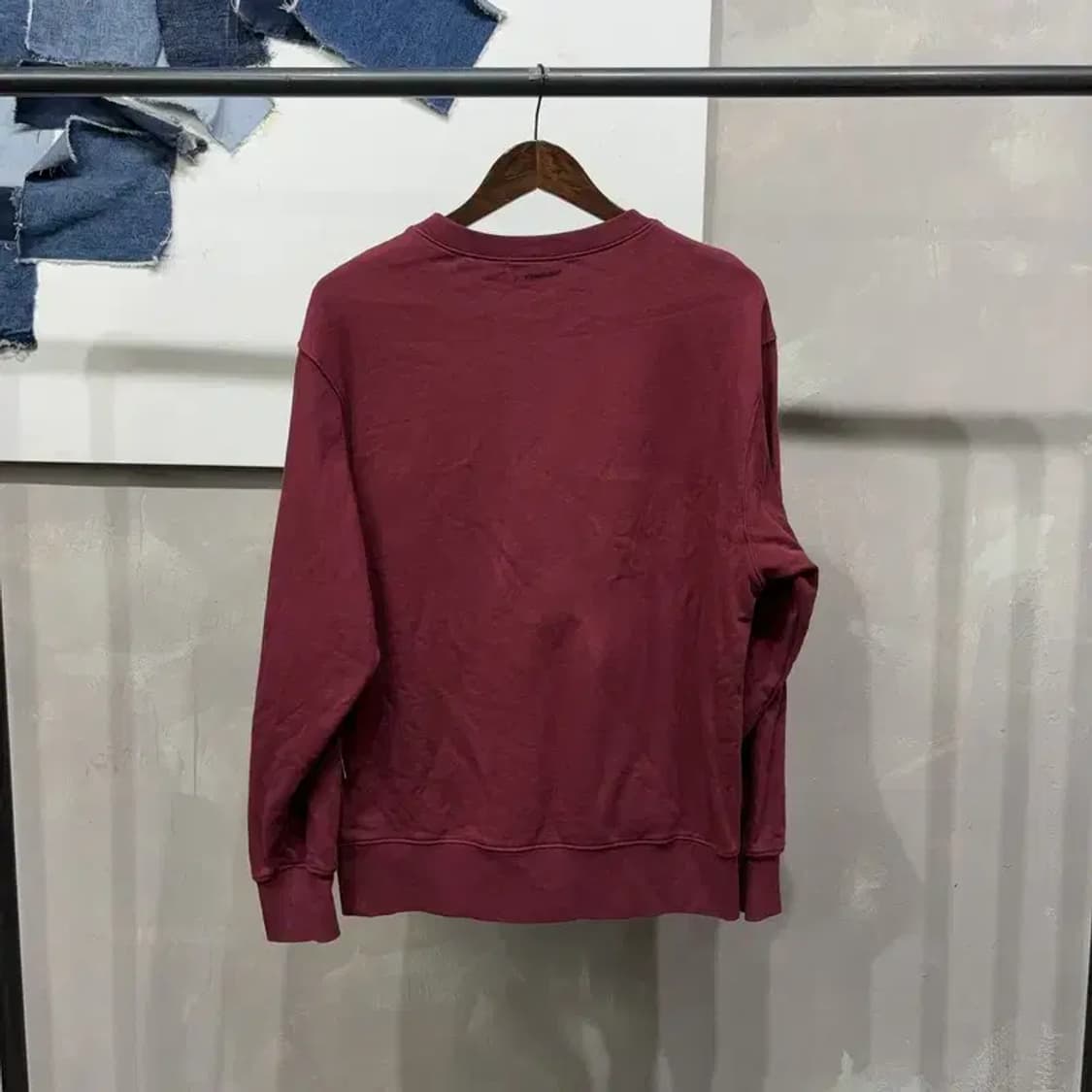 (100) 비바스튜디오 캐주얼 스트릿 프린팅 맨투맨 긴팔티 상품이미지4