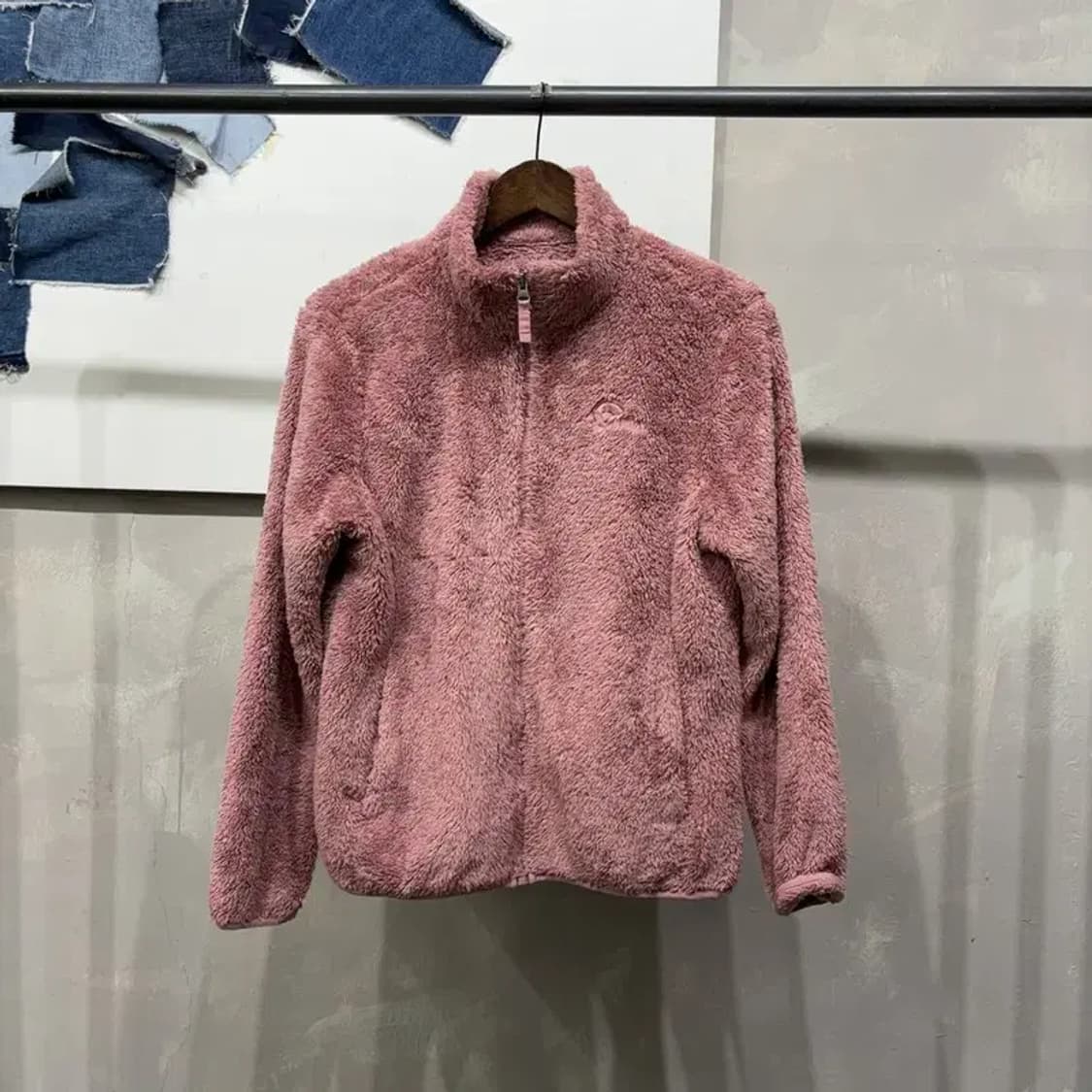 (95) 네파 여성 등산 아웃도어 핑크 후리스 자켓 상품이미지1