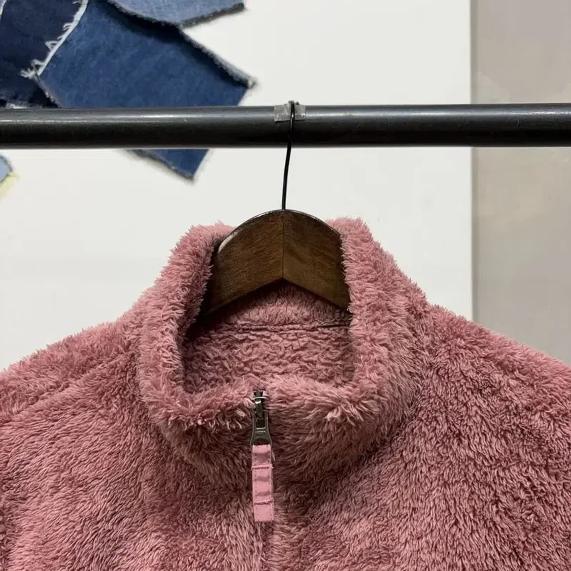 (95) 네파 여성 등산 아웃도어 핑크 후리스 자켓 상품이미지2