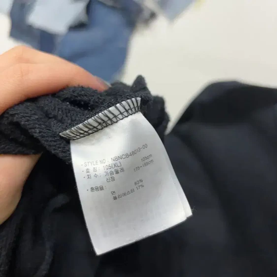 (105) 뉴발란스 캐주얼 기모 프린팅 맨투맨 긴팔티 상품이미지5