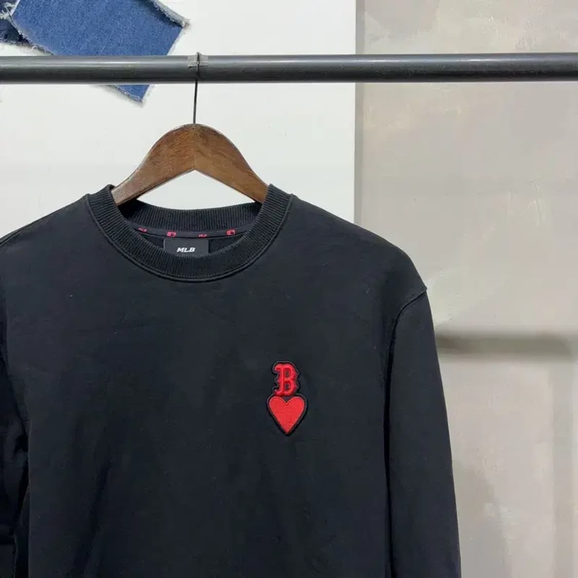 (90) MLB 보스턴 자수 맨투맨 긴팔티 상품이미지3