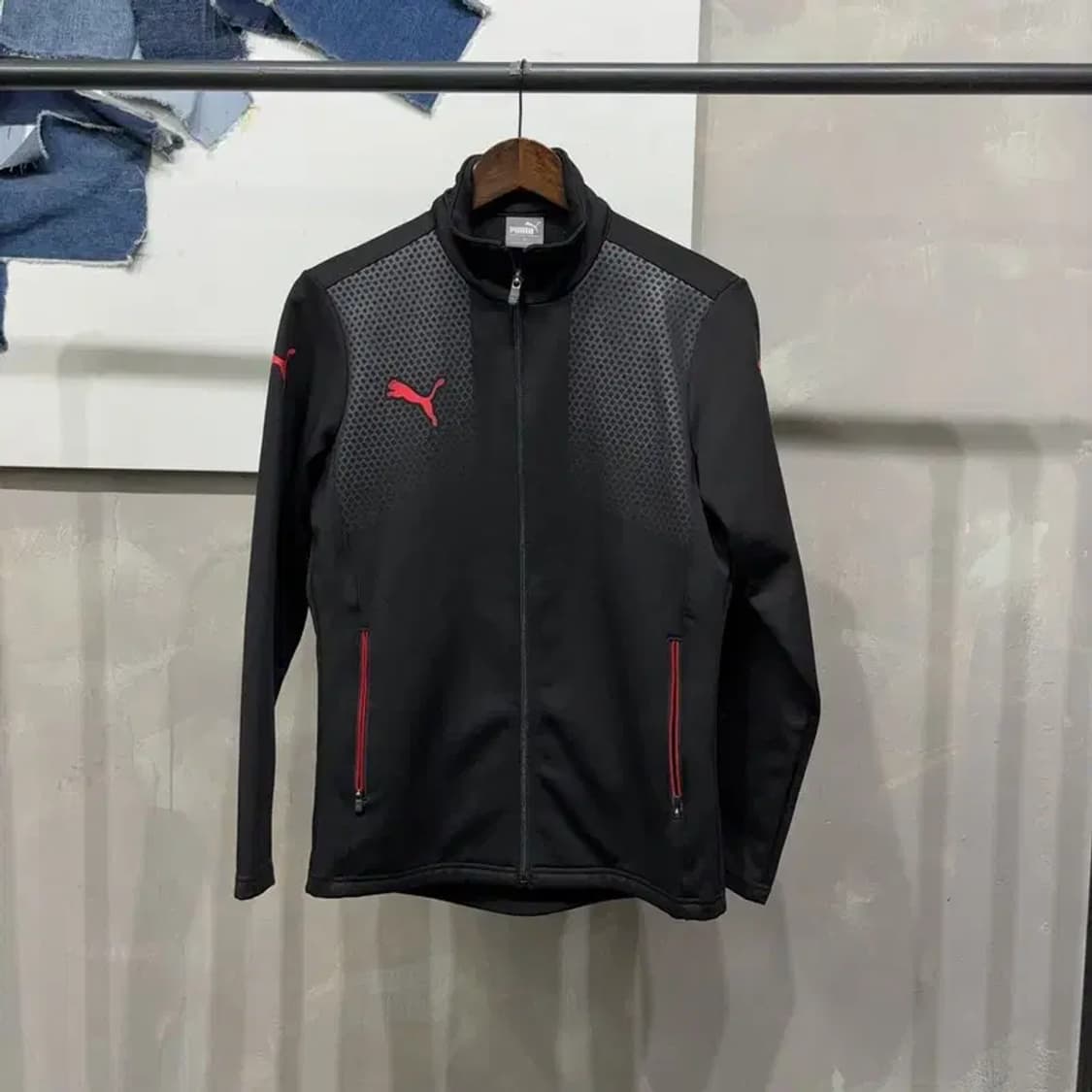 (95) 퓨마 운동 스포츠 기능성 저지 집업 자켓 상품이미지1