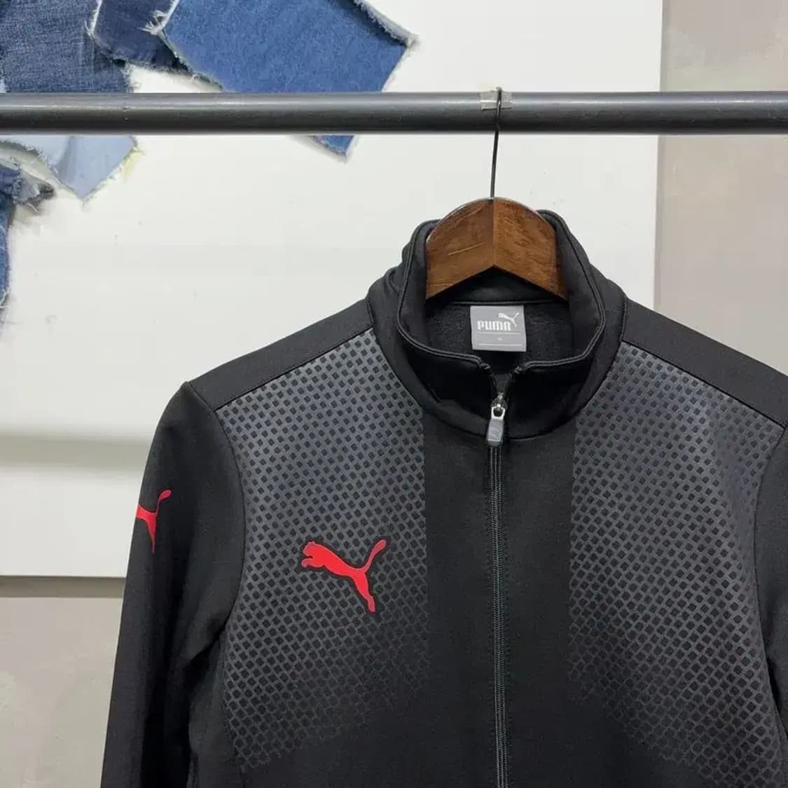 (95) 퓨마 운동 스포츠 기능성 저지 집업 자켓 상품이미지3