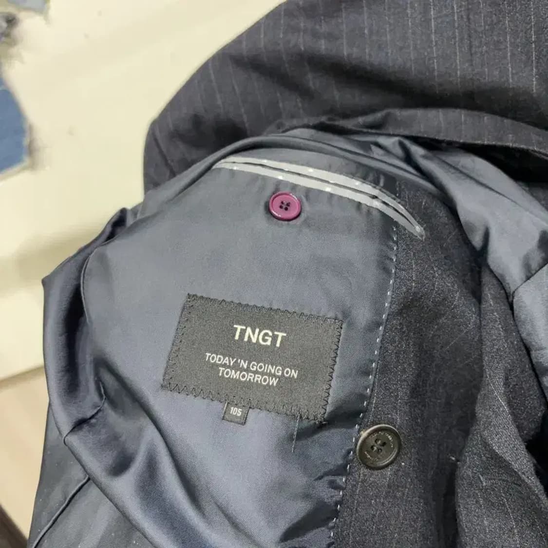 (100) TNGT 캐주얼 클래식 더블버튼 블레이저 자켓 상품이미지5