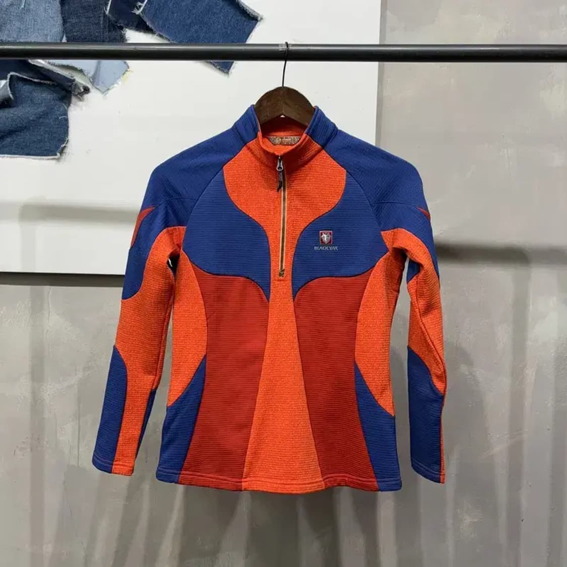 (90) 블랙야크 여성 등산 아웃도어 반집업 긴팔 티 상품이미지1