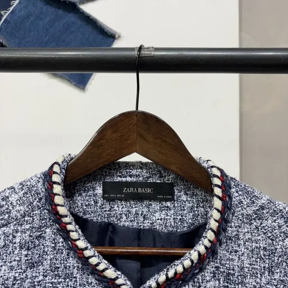 (95) 자라 ZARA 여성 캐주얼 트위드 자켓 상품이미지2