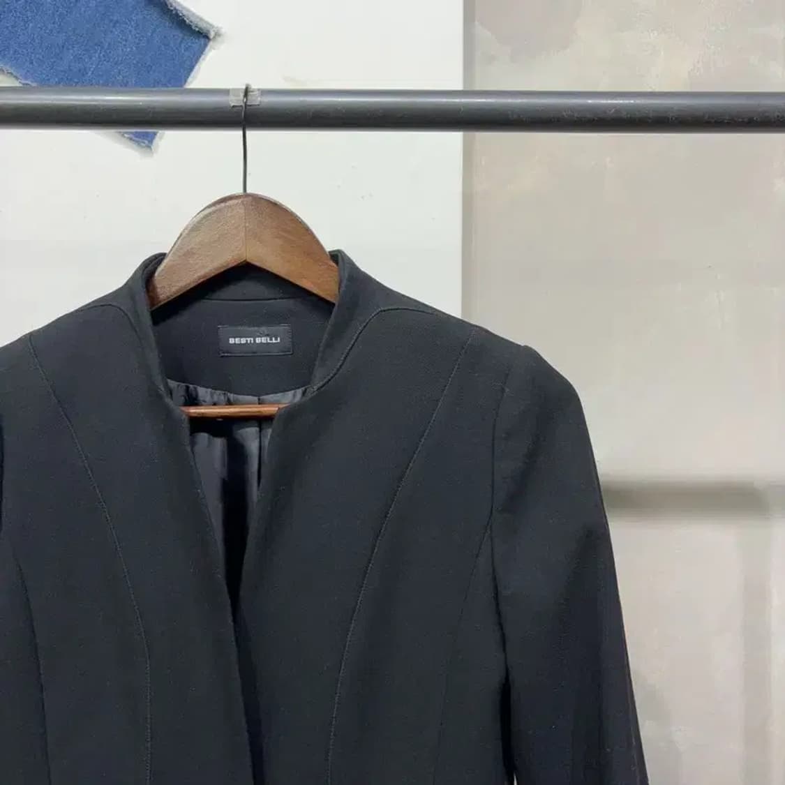 (55) 베스띠벨리 여성 캐주얼 카라리스 코트 상품이미지3
