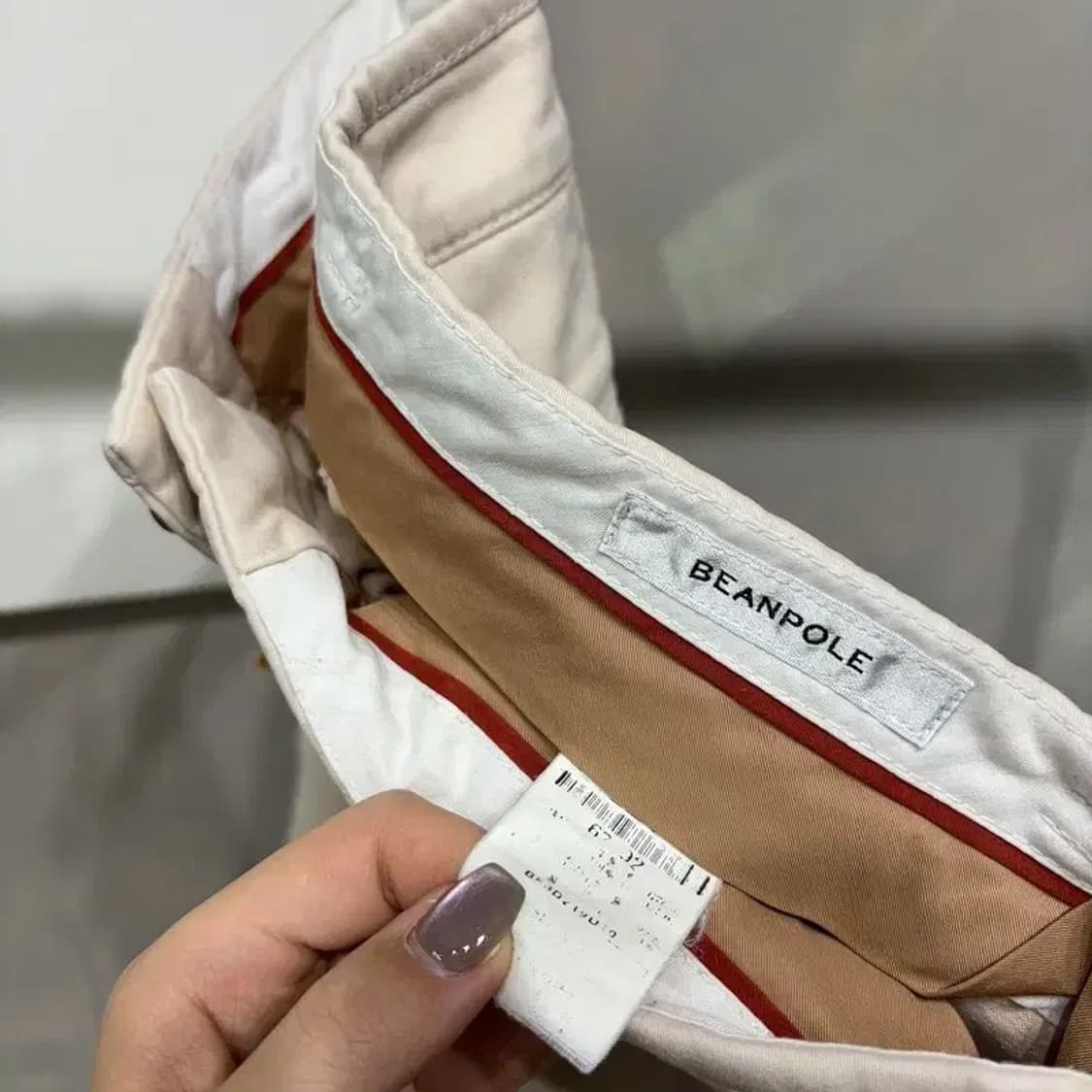 (27인치) 빈폴 여성 캐주얼 면바지 치노팬츠 상품이미지5