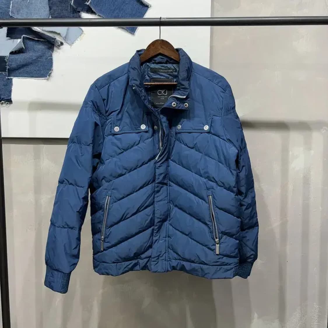 (105) 캘빈클라인 CK 캐주얼 패딩 자켓 상품이미지1